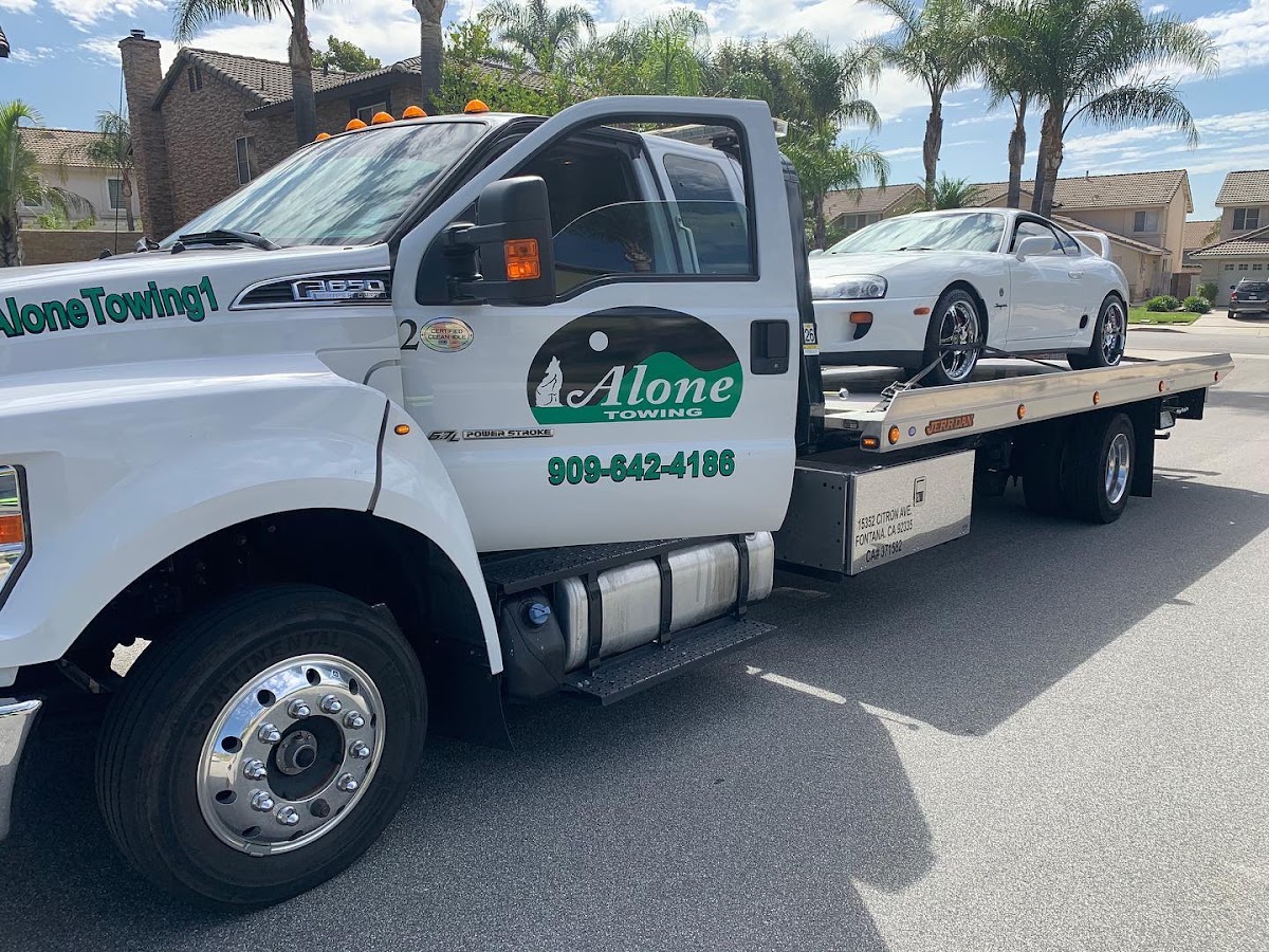 Alone Towing work