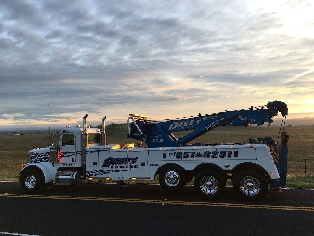 Dave's Towing Service Inc work