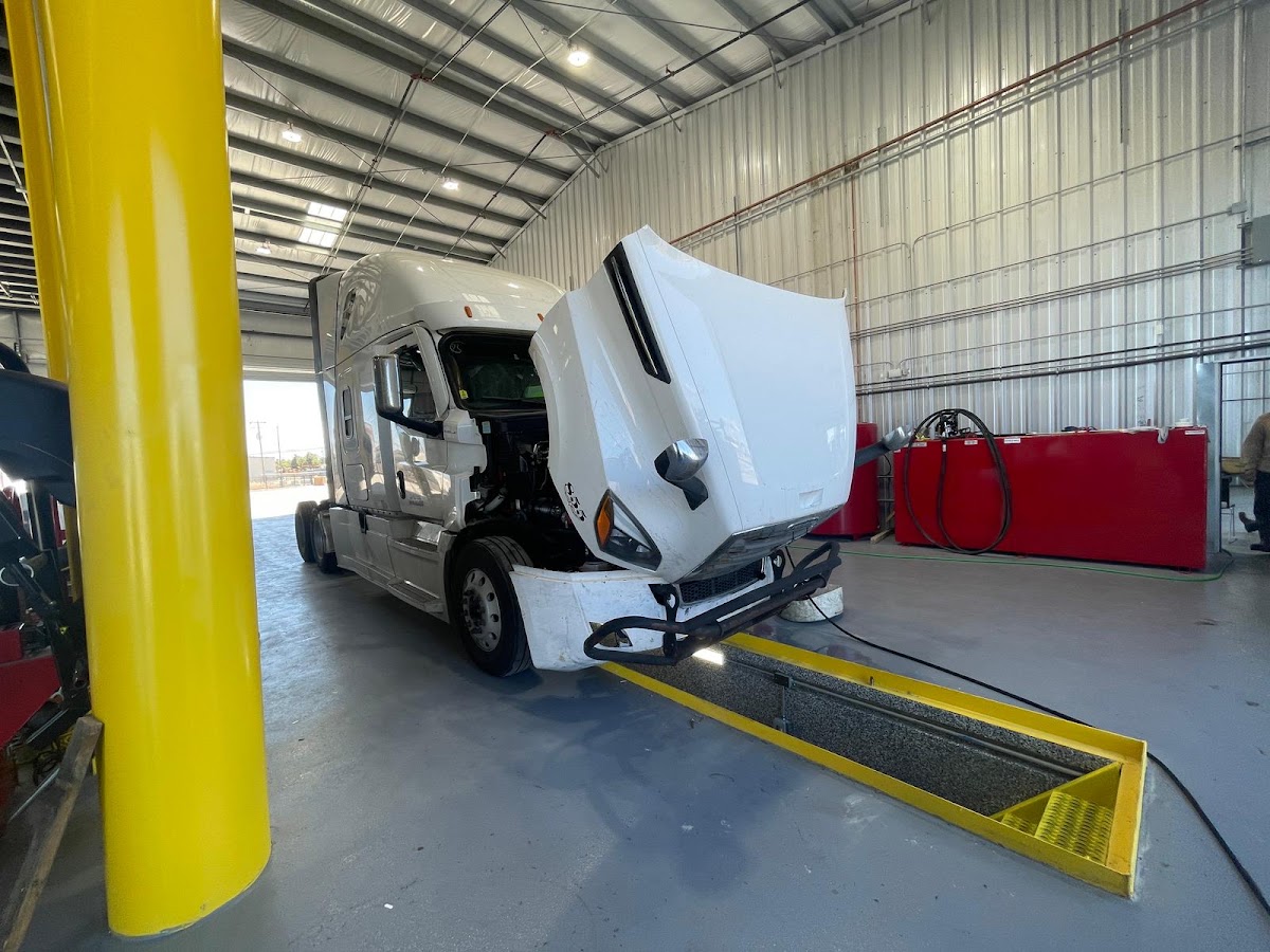 Vanco Truck Wash & Repair Service work