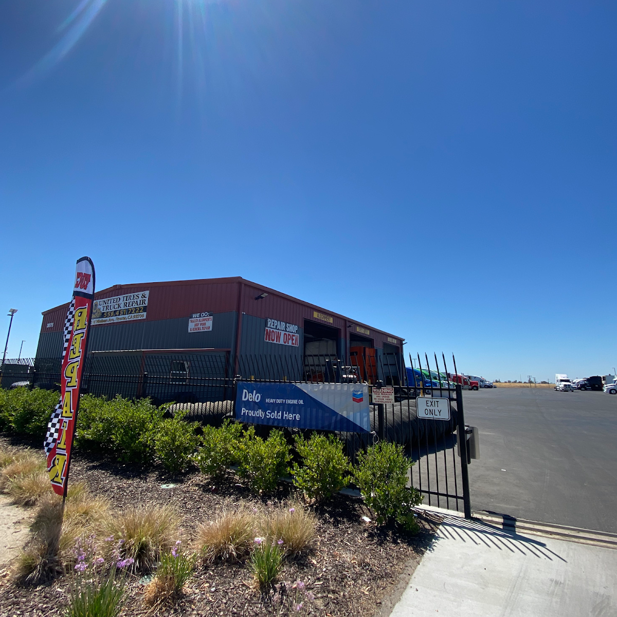 United Tires & Truck Repair work