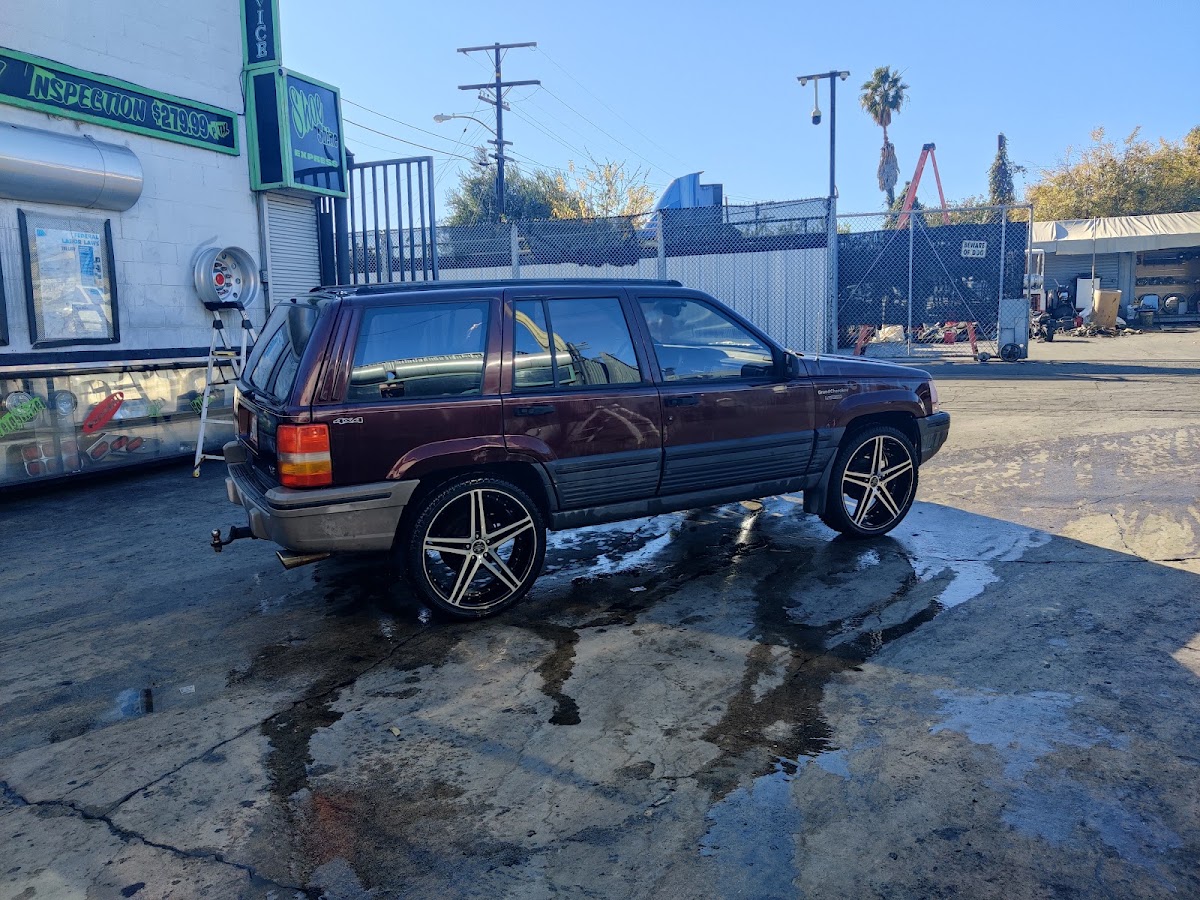 B J Truck Wash work