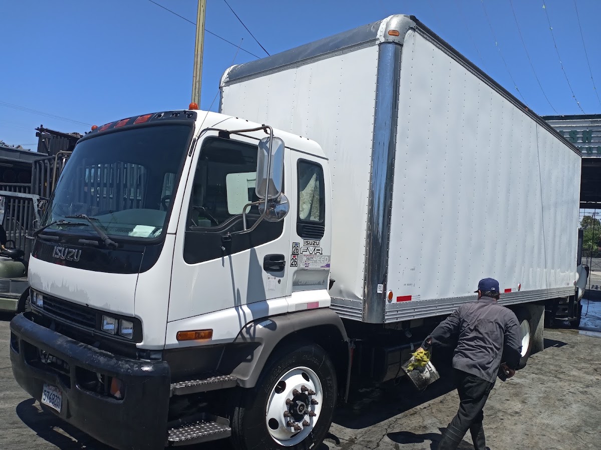 B J Truck Wash work