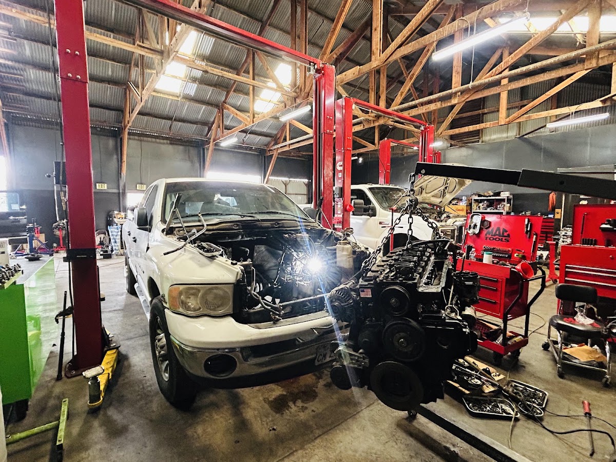 Ron's Diesel & Auto Repair Shop work