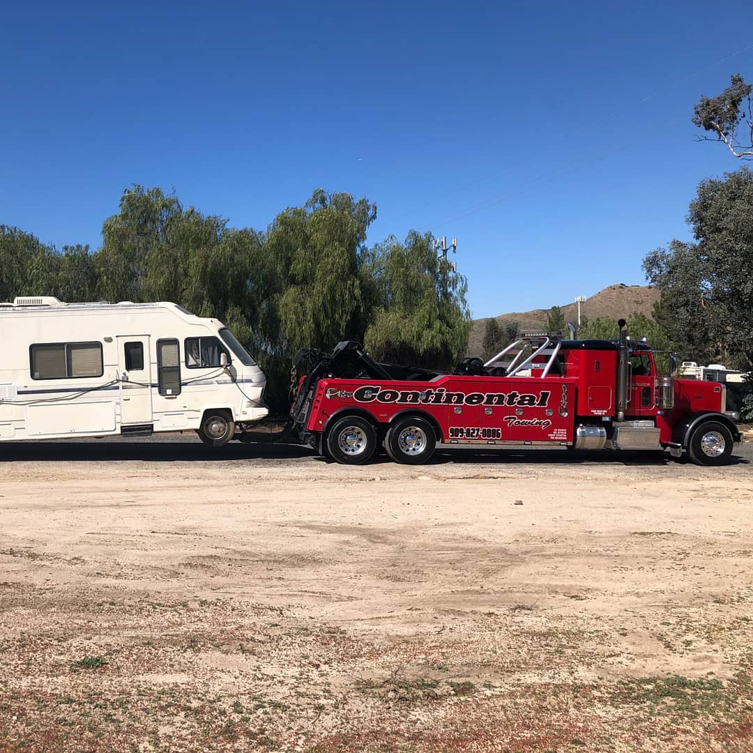 Continental Towing work