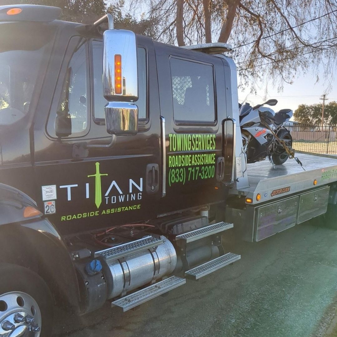 Titan Towing and Roadside Assistance work