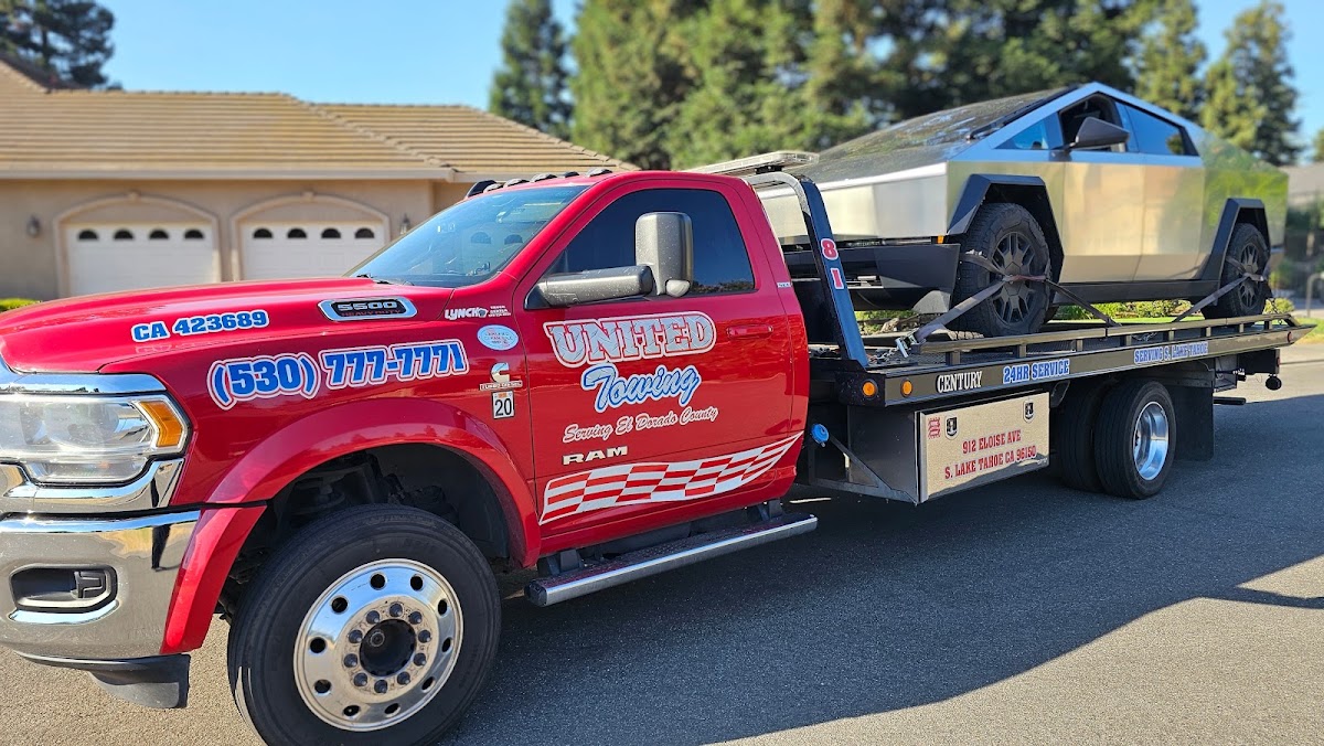 United Towing of Modesto work