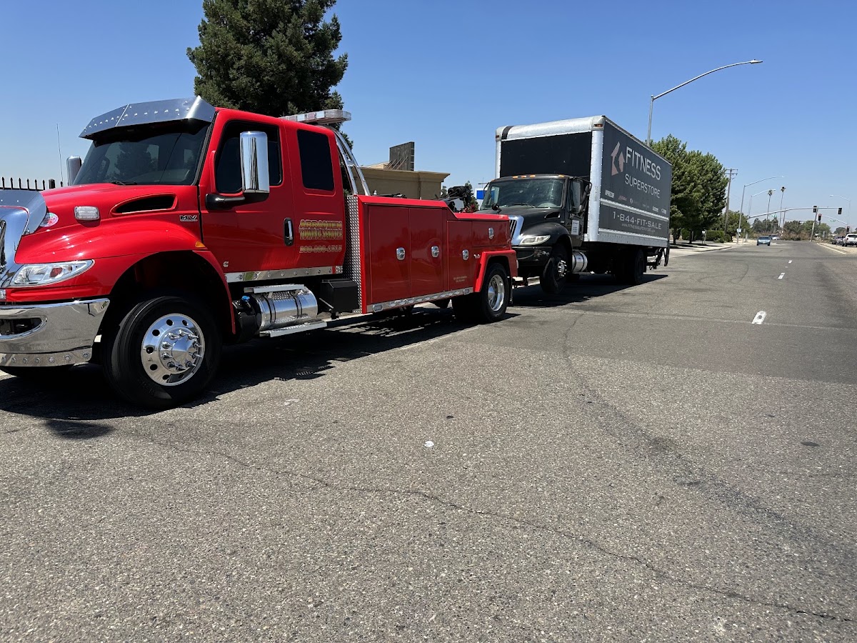 Arrahien Towing Service work