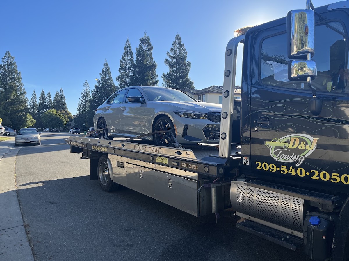 D&J Towing Inc work