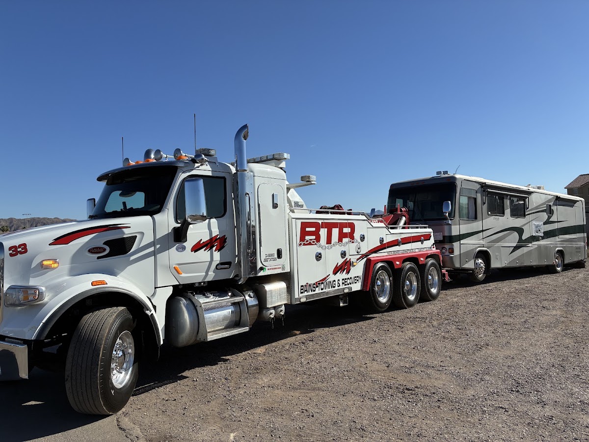 Bains Towing & Recovery work