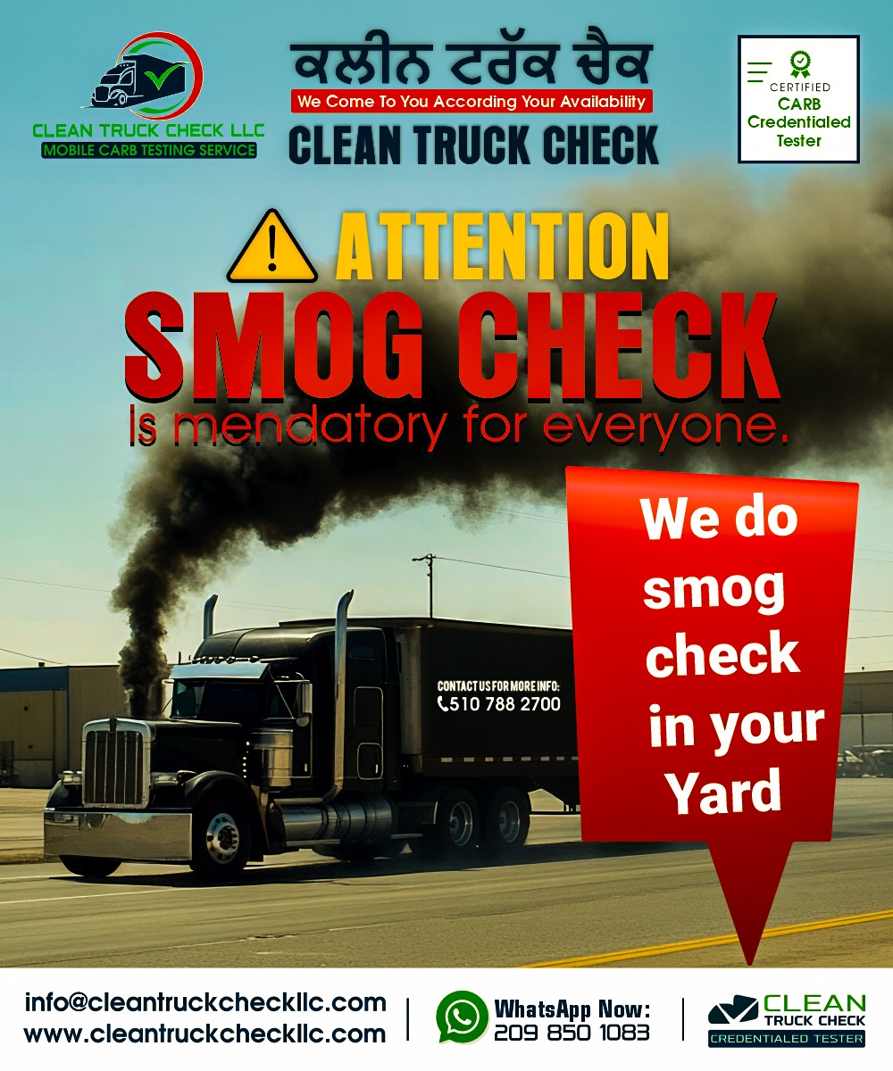 Clean Truck Check Fontana work