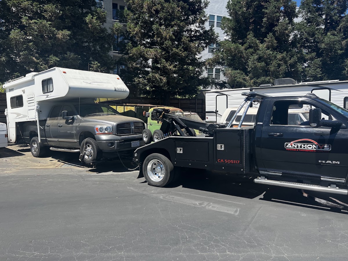 Anthony's Towing & Transportation work