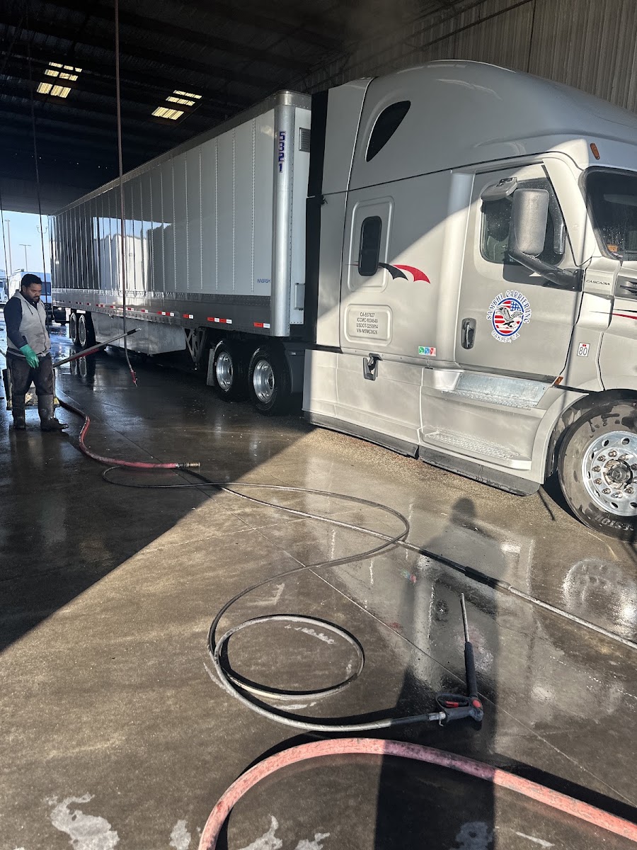 Burns Truck Wash Ripon work