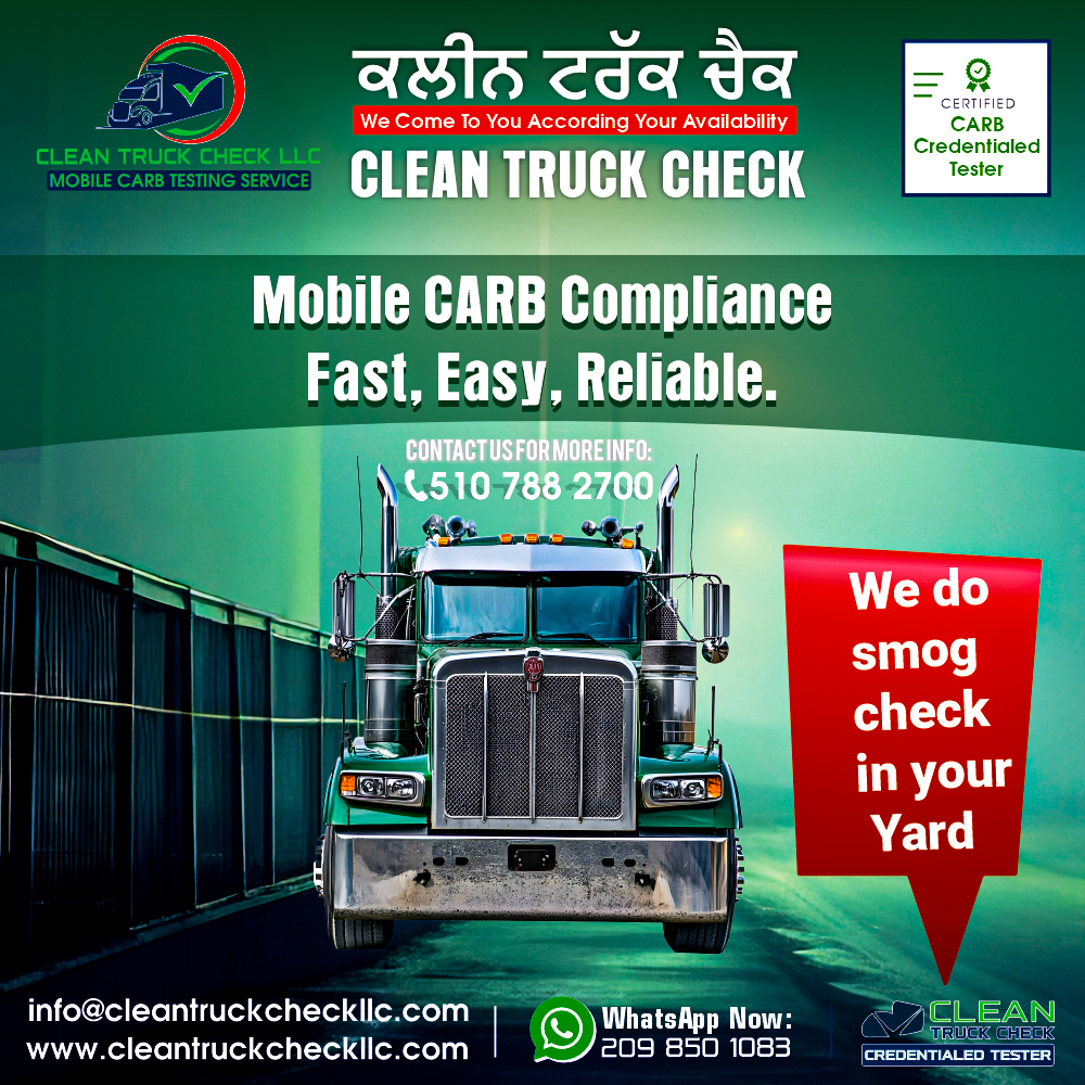 Clean Truck Check LLC (Turlock) work