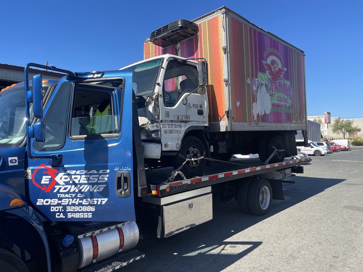 Road Express Towing work