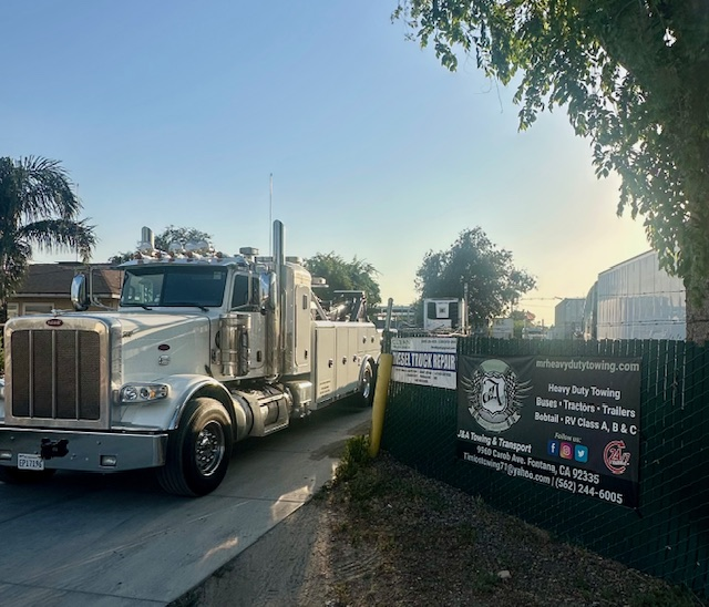 J and A Towing Transport work