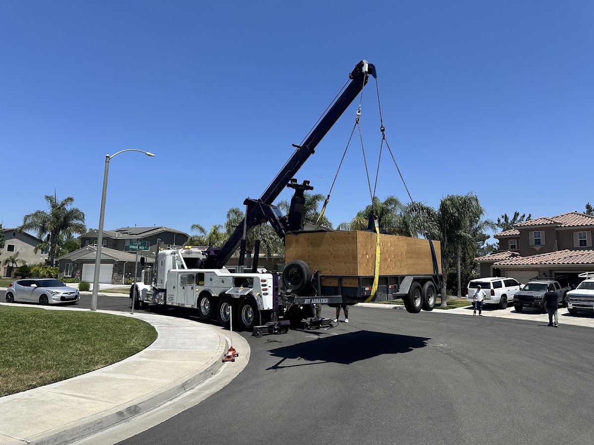 J and A Towing Transport work