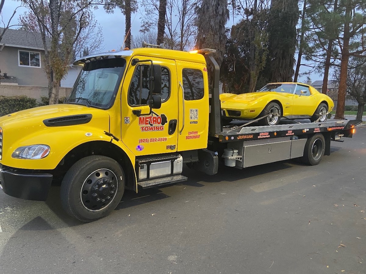 Metro Towing (Modesto) work