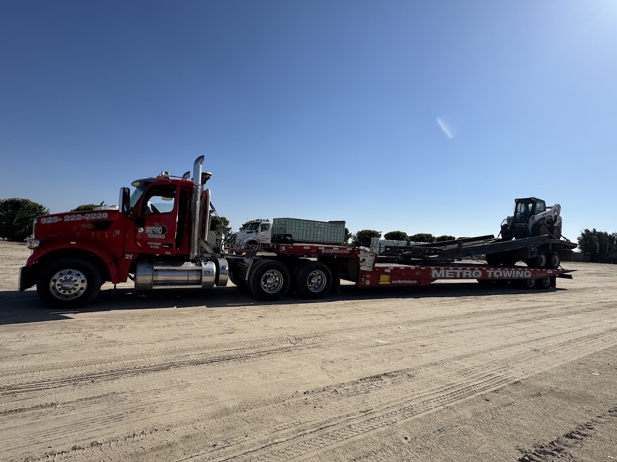 Metro Towing (Modesto) work