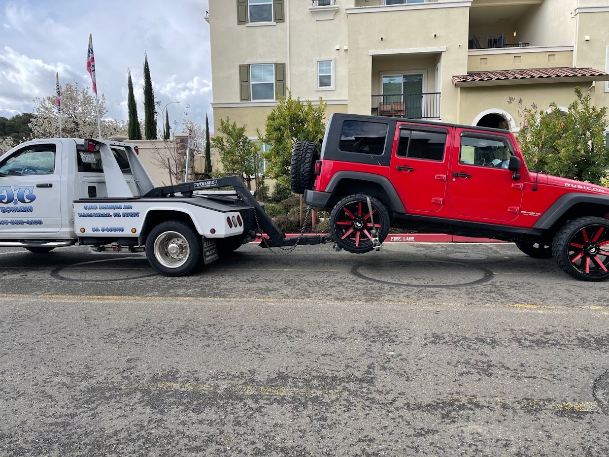 J & T Towing Fairfield work