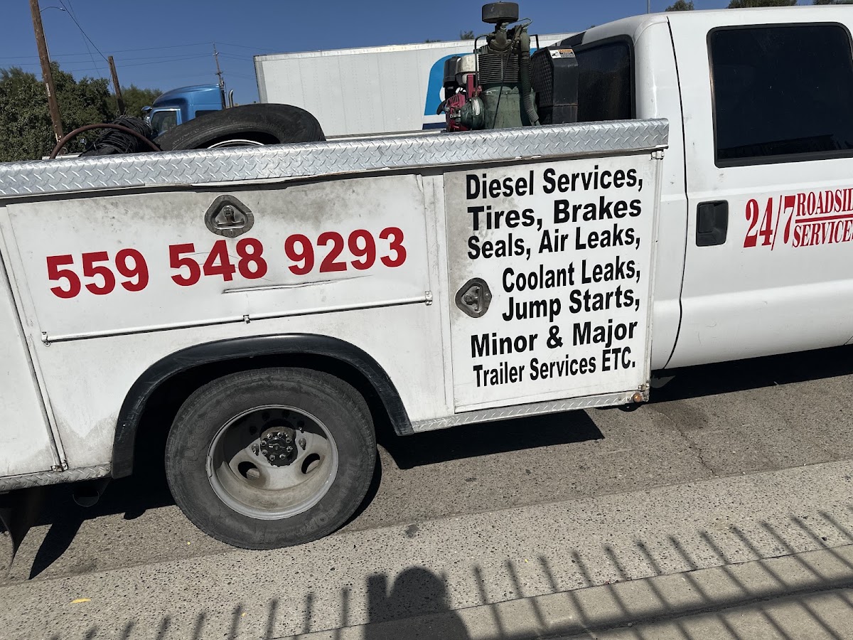 Malhi Truck Road Service work