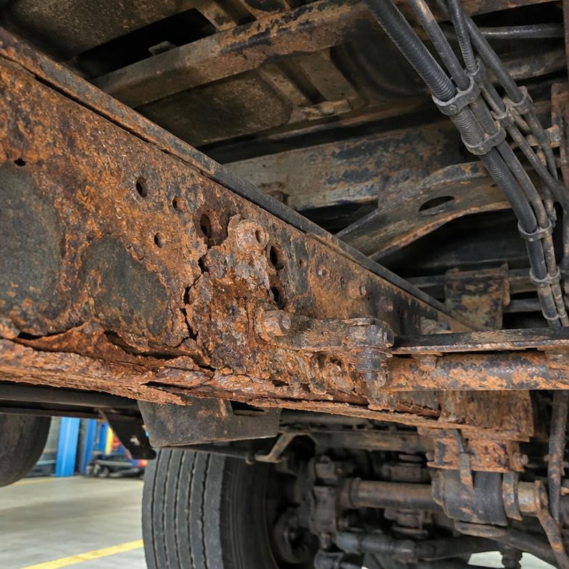 Frame rust repair